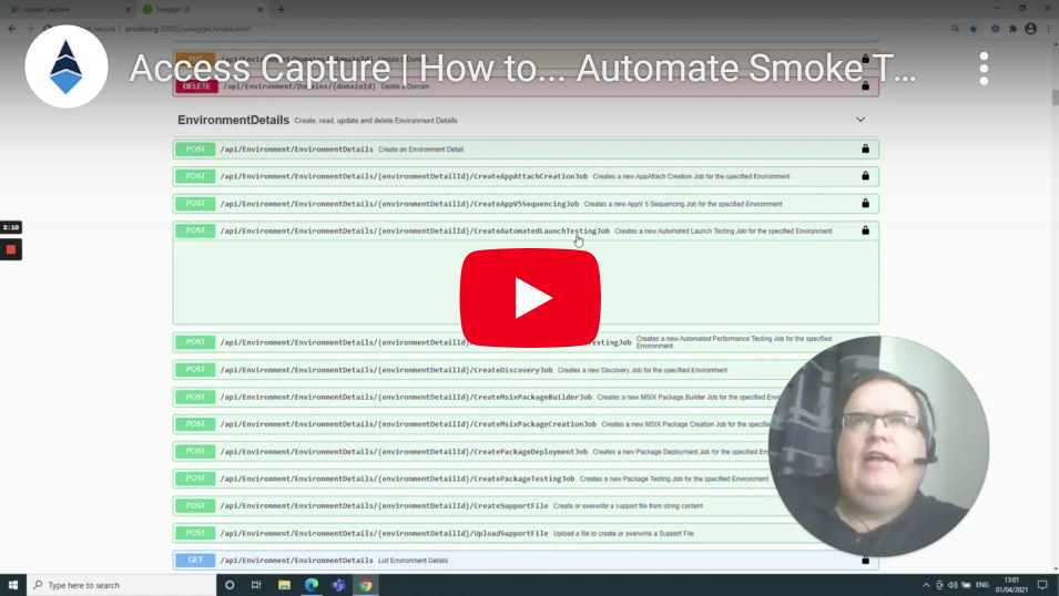 Access Capture | How to… Automate Smoke Testing
