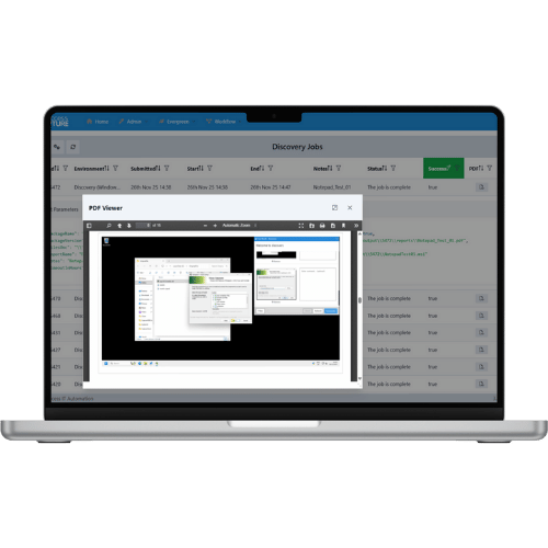 Access Capture Discovery screenshot