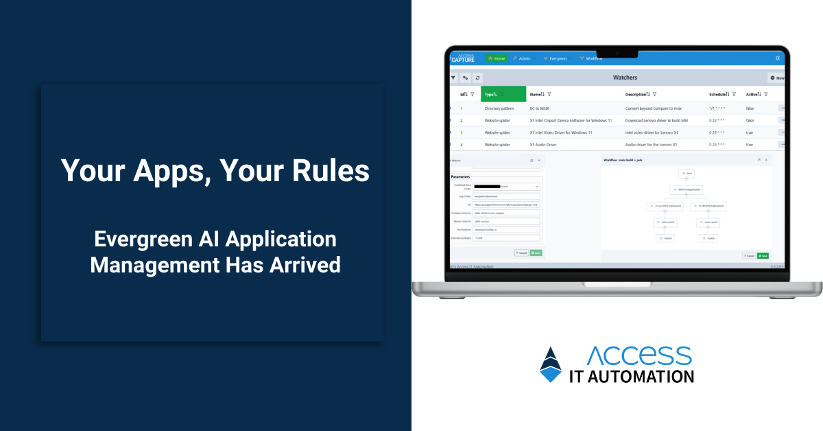 Evergreen AI has Arrived – Your Apps, Your Rules from Access Capture - LinkedIn